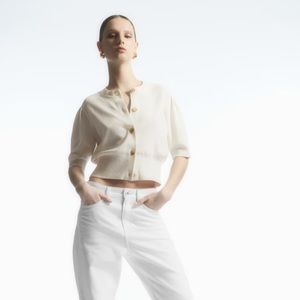 NWT COS Cropped Short Sleeved Cardigan